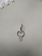 ANENJERY de Plata de Ley 925 de circón brillante geométrico pequeño aro pendientes para las Mujeres Nuevo versátil accesorios oído S-E1441