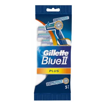 Disposable Razor Blue Ii Plus Gillette (5 uds) 
Disposable Razor Blue Ii Plus Gillette (5 uds)
