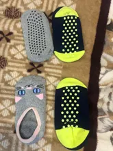 Muslinlife bebé calcetines de algodón con dibujos animados NIÑOS Calcetines de las niñas NIÑOS Calcetines cortos Anti-Slip calcetines Otoño Invierno 4-12T