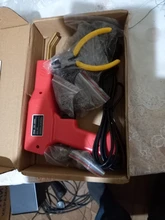 Grapadora caliente de 50W, máquina de soldadura de plástico PVC, Kit de reparación de garaje, reparación de parachoques, soldador de plástico práctico