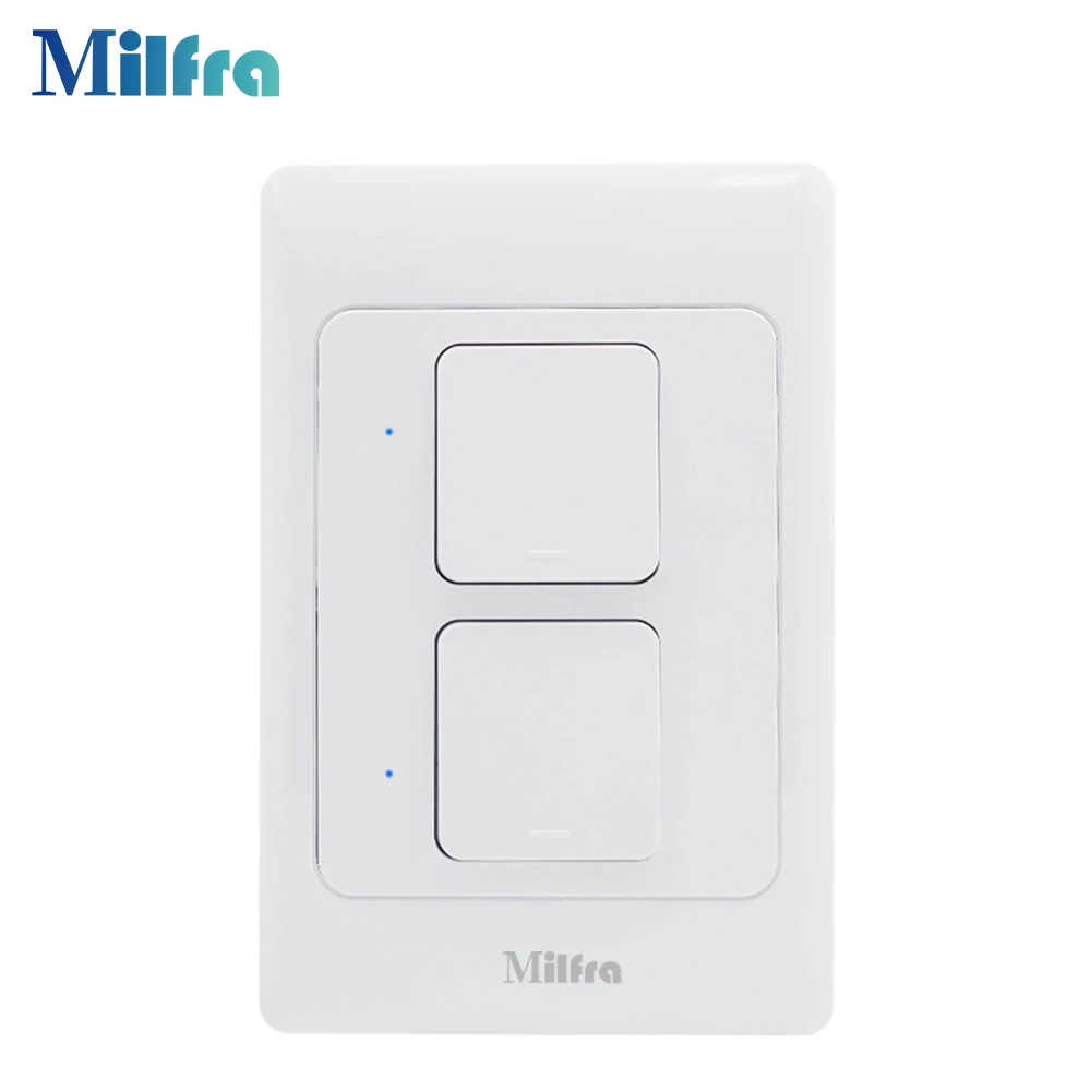 Wall Light Switch Smart Remote Control Switch 1/2/3-Gang KS-811 AU/US Standard Timing Google Home Amazon Alexa Voice Control
Wall Light Switch Smart Remote Control Switch 1/2/3-Gang KS-811 AU/US Standard Timing Google Home Amazon Alexa Voice Control