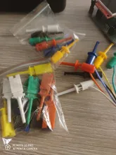 Clips Analyzers Test-Hooks Flattening-Test Logic Flat-Hook-Connection for Red Black Yellow