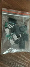 Conector macho de enchufe USB de TYPE-C con PCB, interfaz de línea de datos de soldadura de 24 pines, accesorios de cable de datos DIY, 2 uds./5 uds.