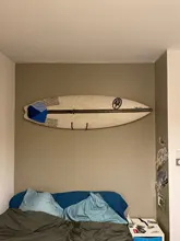 Soporte de pared para tabla de Surf, estante de almacenamiento deportivo de Metal, duradero
