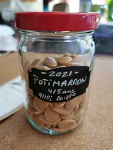 Etiquetas adhesivas para pizarra, rollo de 300 Uds. Para tarros de cocina, pegatinas extraíbles e impermeables para decoración del hogar