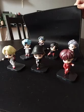 Caliente 7 unids/lote 4G 5G 6G 7G pequeña TAN figura de acción Bangtan niños juguetes modelo de grupo de estrella KPOP superior diversiones A.R.M.Y de PVC de regalo de cumpleaños