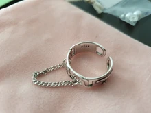 Foxanry-anillos de plata de ley 925 para mujer, cadena creativa de moda, borla, Planeta, Vintage, Punk, joyería para fiesta, regalos