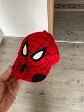 Gorra de béisbol con bordado para niños, gorro de béisbol con bordado de dibujos animados de Spiderman, ajustable, Hip-hop, transpirable, para verano, sombreros de niños