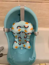 Cojín para bañera de bebé, almohadilla para bañera, cojín antideslizante, soporte de seguridad