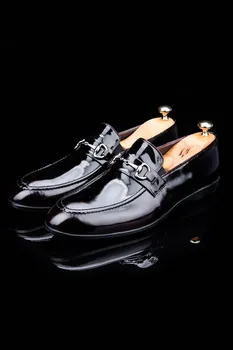 Paolo Massi Male Black Luxury Real Leather Shoes Buckled Suit Shoes High Quality Wedding Business Party Oxford 2001815 
Paolo Massi Male Black Luxury Real Leather Shoes Buckled Suit Shoes High Quality Wedding Business Party Oxford 2001815