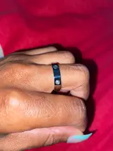 Anillo de circón con cabeza de Phillips para hombre y mujer, sortija Simple de acero inoxidable, oro rosa, gran oferta