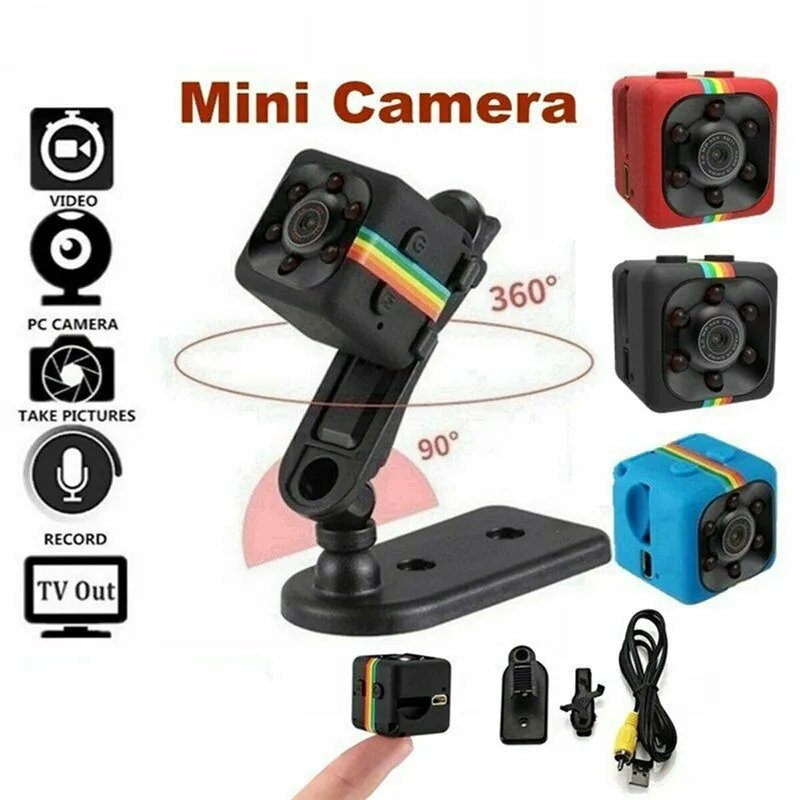 Mini Cam Camera SQ11 HD 1080P Night Vision CMOS Sensor Recorder Camcorder Mini DV DVR Action Cam Video Recorder Small Camera
Mini Cam Camera SQ11 HD 1080P Night Vision CMOS Sensor Recorder Camcorder Mini DV DVR Action Cam Video Recorder Small Camera