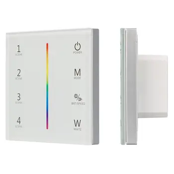 025168 panel sens smart-p22-rgbw White (12-24V, 4x3a, 2.4g) 1 PCs Arlight 
025168 panel sens smart-p22-rgbw White (12-24V, 4x3a, 2.4g) 1 PCs Arlight