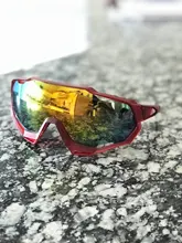 Gafas de sol deportivas con protección UV400 para hombre y mujer, lentes de sol deportivas de colores para ciclismo