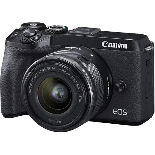 Фото Новый однообъективной зеркальной камеры Canon EOS M6 Mark II беззеркальных | Системные беззеркальные фотоаппараты (4000290870058)