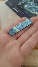 Marcapáginas magnéticas, accesorios para el diario de la bala, marcapáginas de Van Gogh Monet para libros artísticos, papelería, suministros de oficina para estudiantes, 1 Uds.