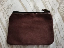 DIY simple de lona de algodón puro cremallera moneda bolsa dinero de bolsillo los hombres de las mujeres mano moneda monedero pequeño, cartera chico