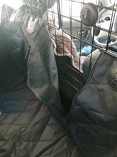 Protector para asiento de coche para perros y 100%, estera de viaje impermeable, malla, hamaca, cojín con cremallera y bolsillo