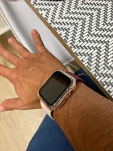 Cristal templado para Apple Watch, protector de parachoques de 42mm y 38mm para carcasa de reloj apple 6/SE/5/4/3/2/1 iWatch, 44mm, 40mm, 42mm y 38mm