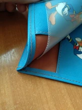 Disney nuevo Mickey estéreo tarjeta titular Set para pasaporte minnie ID Tarjeta de pasaporte titular de la tarjeta monedero de la moneda