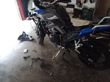 Faro LED para motocicleta, Luz antiniebla de 12v, L6X, para BMW, Suzuki, soportes delanteros, luz de paso