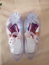 Disney-sandalias de princesa Elsa para niños y niñas, zapatos de animales, Mini Melissa, Lovely Melissa