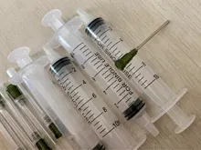 Cap Syringe Needle Blunt-Tip 10ml with 5pcs 14/Ga/1.5inch/.. Industrial-Tool 5-Pack Transparent