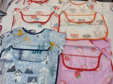 Baberos impermeables para bebés y niños, Bandana sin mangas, Baberos adorables para bebé, de algodón suave babero, ropa de Eva para eructar comidas