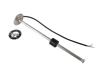 Level sensor 400mm, 0-190 Ohm (euro), stainless js60063 
Level sensor 400mm, 0-190 Ohm (euro), stainless js60063