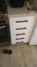 RUNBAZEF-tiradores para armario, manijas cuadradas modernas en T para cocina, baño, armario, cajón, Hardware
