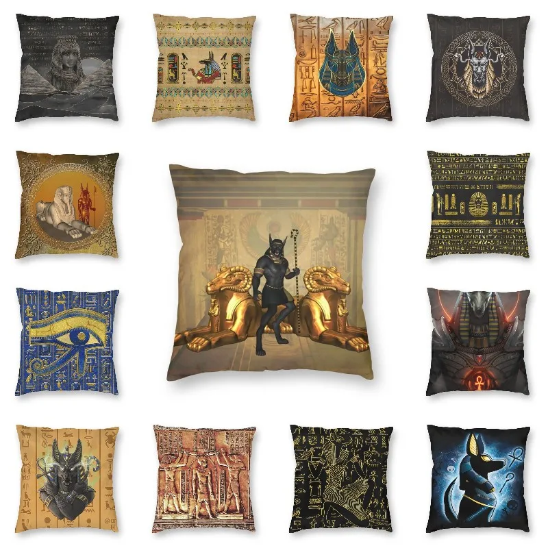 Anubis The Egyptian God Pillowcover Home Decorative Egyptian Pharaoh Hieroglyphs Cushion Cover Throw Pillow for Living Room
Anubis The Egyptian God Pillowcover Home Decorative Egyptian Pharaoh Hieroglyphs Cushion Cover Throw Pillow for Living Room