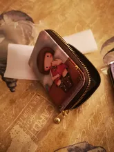 Cartera con patrón de dibujos animados para tarjetas, cartera para tarjetas, monedero, funda para pasaporte, Tarjetero Rfid