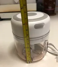 Cortador de cocina machacador de ajo eléctrico picadora de carne Mini trituradora de verduras de ajo de alimentos, picadora procesador de alimentos recargable