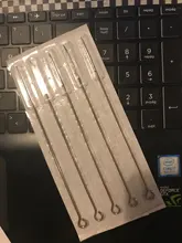 Agujas de tatuaje de alta calidad, surtido esterilizado, 1/3/5/7/9/11/13RL, 5 uds., envío gratis, CE