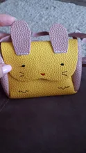 Bolso de hombro con diseño de conejo para bebé y niña, bandoleras cruzadas de almacenamiento de animales, regalos para niños, 2019