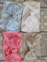 Diadema de lazo de nailon para recién nacido, cinta de pelo de bebé, turbante elástico, accesorios para el cabello para niños, talla única
