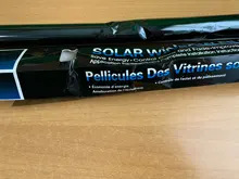 Película tintada de cristal para ventana de coche, color negro oscuro, rollo de 5%-50%, para verano, ventanas de casa, vidrio tintado, protección Solar