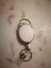 Correa de botón y llavero, soporte de carrete de insignia, gancho de mosquetón retráctil, Clip de rodillo de tarjeta de identificación, hebilla de clip de cintura, recuerdo de enfermera de Hospital