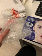 Ilisya-Parche ocular con microagujas para eliminación de arrugas finas, ácido hialurónico, máscara para ojos, ojeras, hinchazón