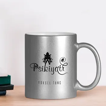 Personalized Professional Psychiatrist Silver Gilt Mug Cup 
Personalized Professional Psychiatrist Silver Gilt Mug Cup