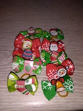 Lazos para el pelo para perros pequeños, accesorios navideños para el pelo para perros pequeños, 10 Uds.
