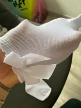 Recién Nacido calcetines de niñas bebé nuevos NIÑOS Calcetines niños pajarita grande chicas hasta la rodilla largo suave calcetines de algodón con lazo para bebé NIÑOS Calcetines