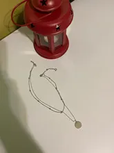 Collares de cuentas anenjary simples de Plata de Ley 925 con suerte para mujer, gargantilla de cadena corta, collares S-N554