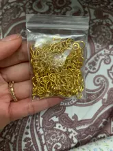 Accesorios de joyería para hacer joyas, mini alfileres con ojales pequeños, 200 unidades, ganchos con ojal, ojales, tornillo roscado, cierres dorados, DIY