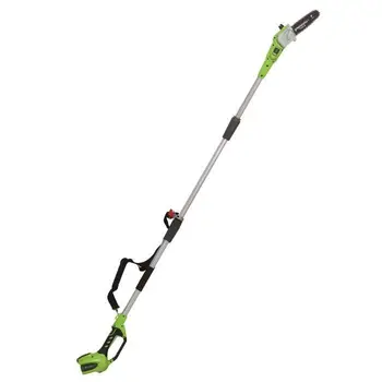 Electric Mower poles GREENWORKS GD60PSK2 - 60 V - 1 battery + 1 charger-Green 
Electric Mower poles GREENWORKS GD60PSK2 - 60 V - 1 battery + 1 charger-Green