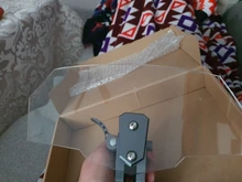 Deflector de viento ajustable para motocicleta, parabrisas Universal para Kawasaki, BMW, Ducati, honda, Benelli, Triumph, yamaha