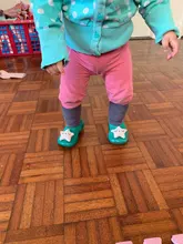 Calcetines para niñas pequeñas, zapatos de goma con suela suave de conejo, calcetines, zapatilla suave bebe niño pequeño, antideslizantes