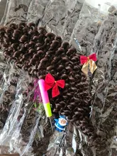 YxCheris-extensiones de cabello trenzado de 18 pulgadas, cabello sintético Natural de ganchillo con ondas profundas, ombré, baja temperatura