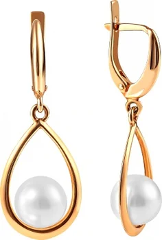 Примаэксклюзив earrings with 2 pearls in red gold
Примаэксклюзив earrings with 2 pearls in red gold
