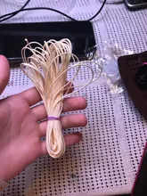 Cordón de algodón encerado de colores, cuerda de rosca encerada de 10 yardas, 1mm, para fabricación de joyas, pulsera Shamballa